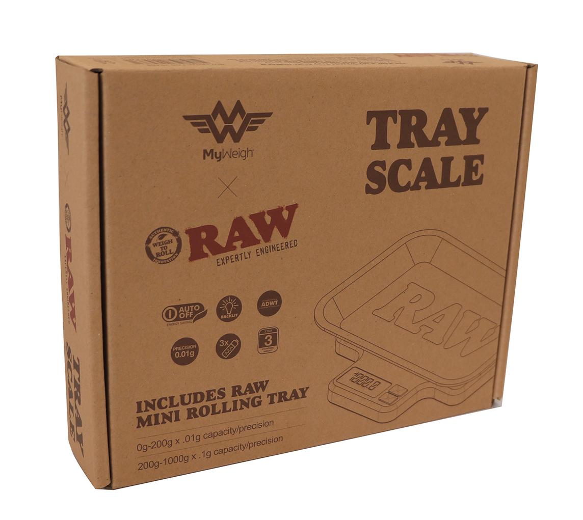 RAW x MY WEIGH Tray Scale