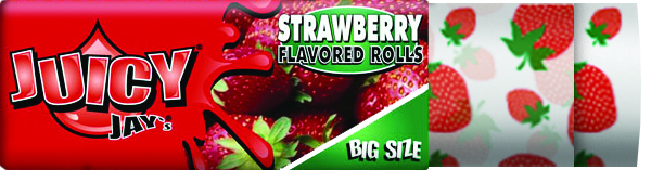 Juicy Jays Roll Paper Strawberry