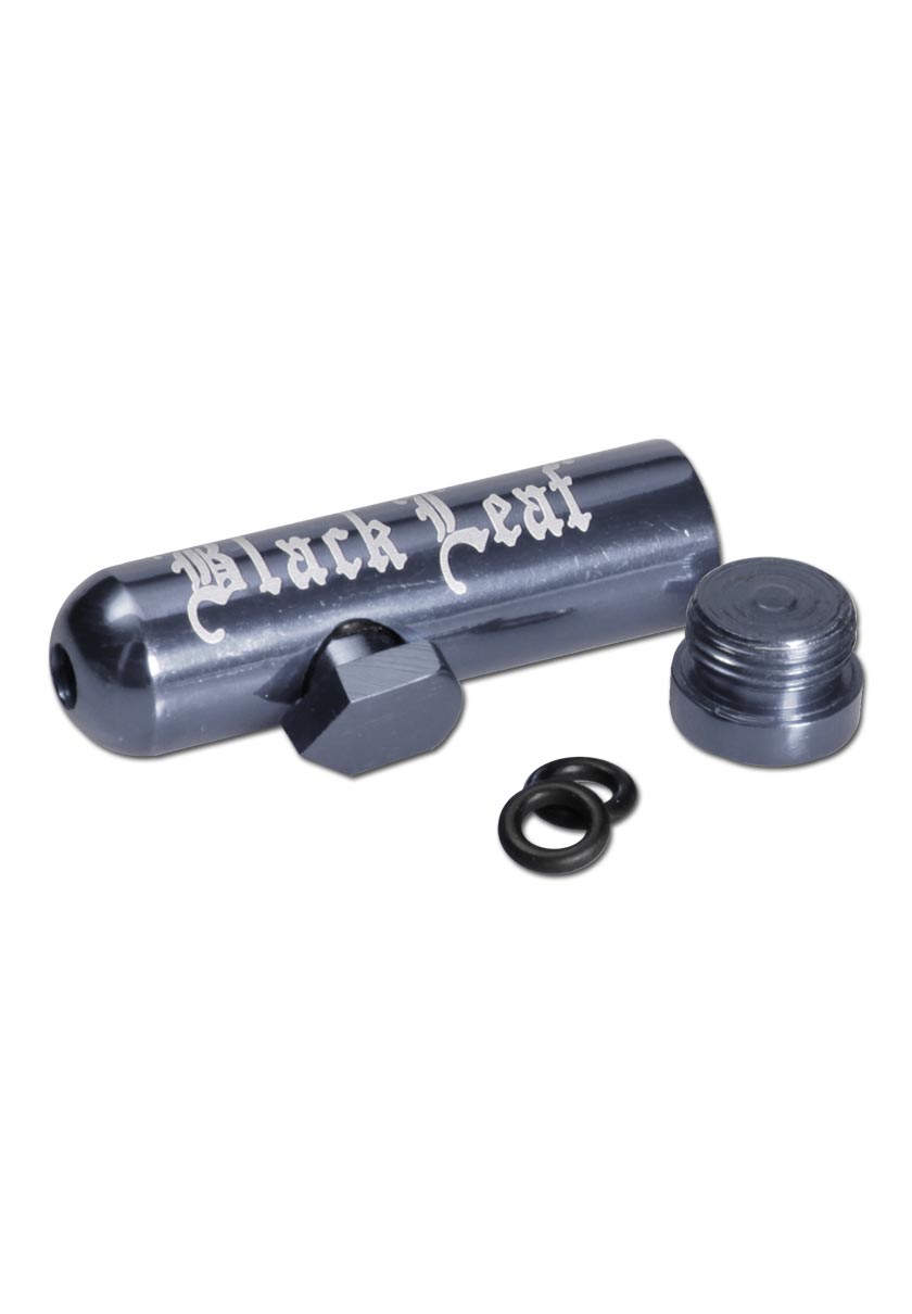 Sniff Bottle Black Leaf Detail