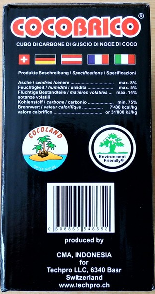 Cocobrico Kokoskohle Details 1