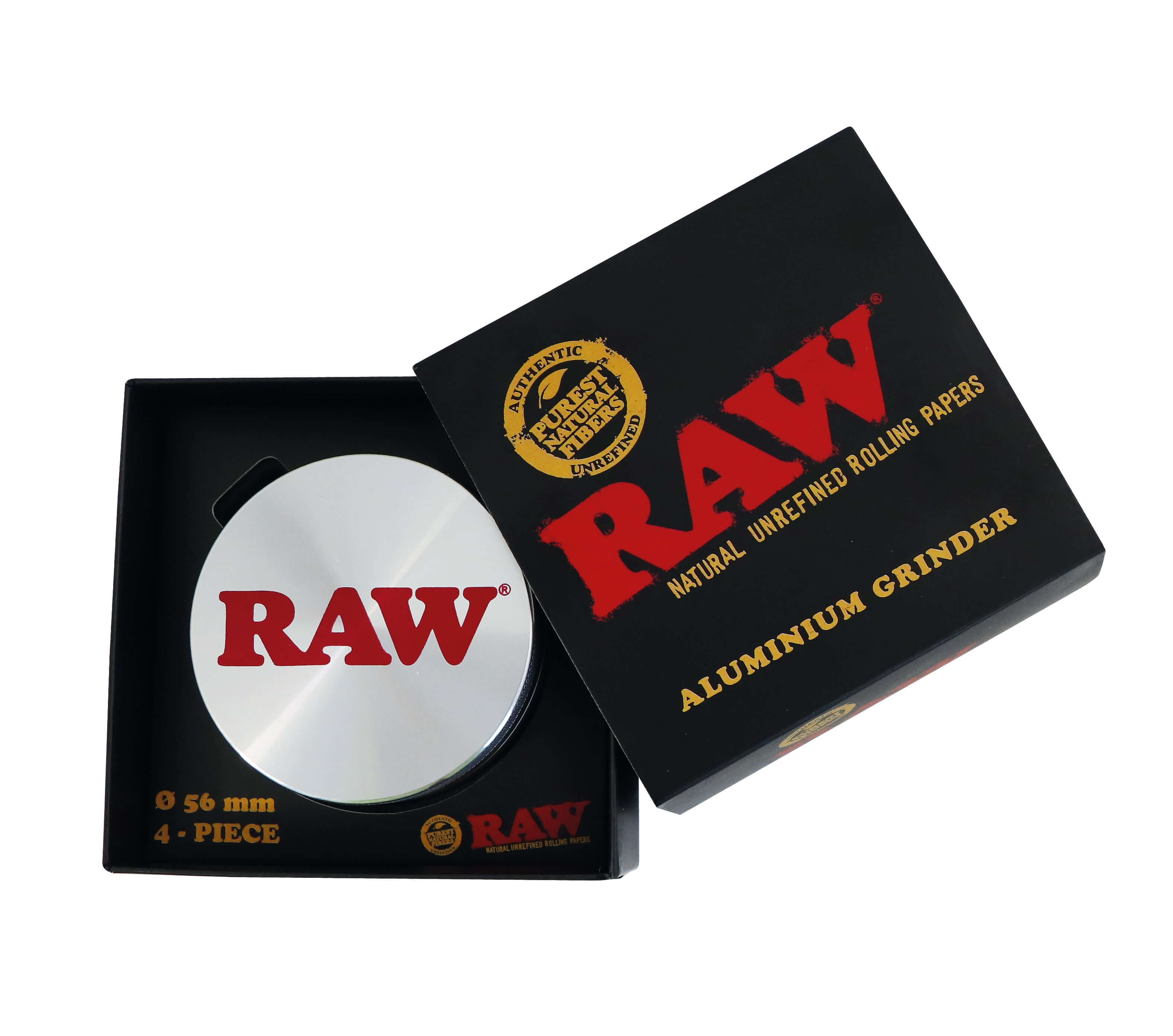 Raw Grinder Aluminium 56mm Details 3