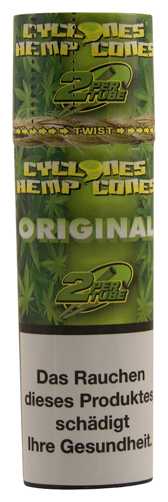 Cyclones Hemp Cone 'Original' mit Papierfilter 2er Pack