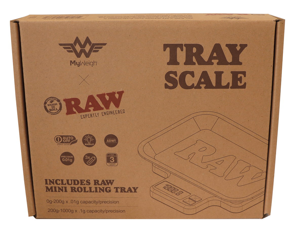 RAW x MY WEIGH Tray Scale