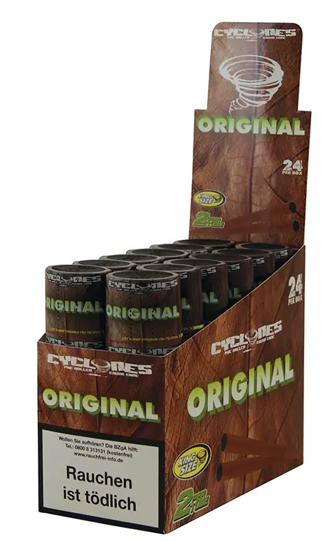 Cyclones Blunt Original mit Papierfilter 2er Pack Detail
