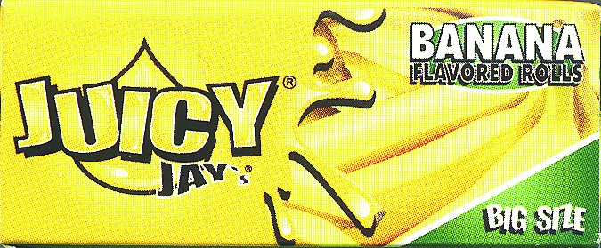 Juicy Jays Roll Paper 'Banana'
