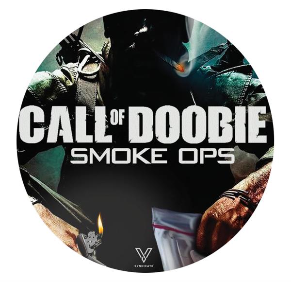 Silikonmatte -Small Round Call of Doobie