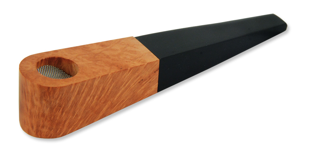 actiTube Bruyère-Holz Pfeife 12cm