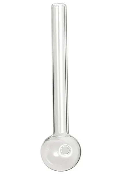 Ölpfeife aus Borosilikatglas 100mm 