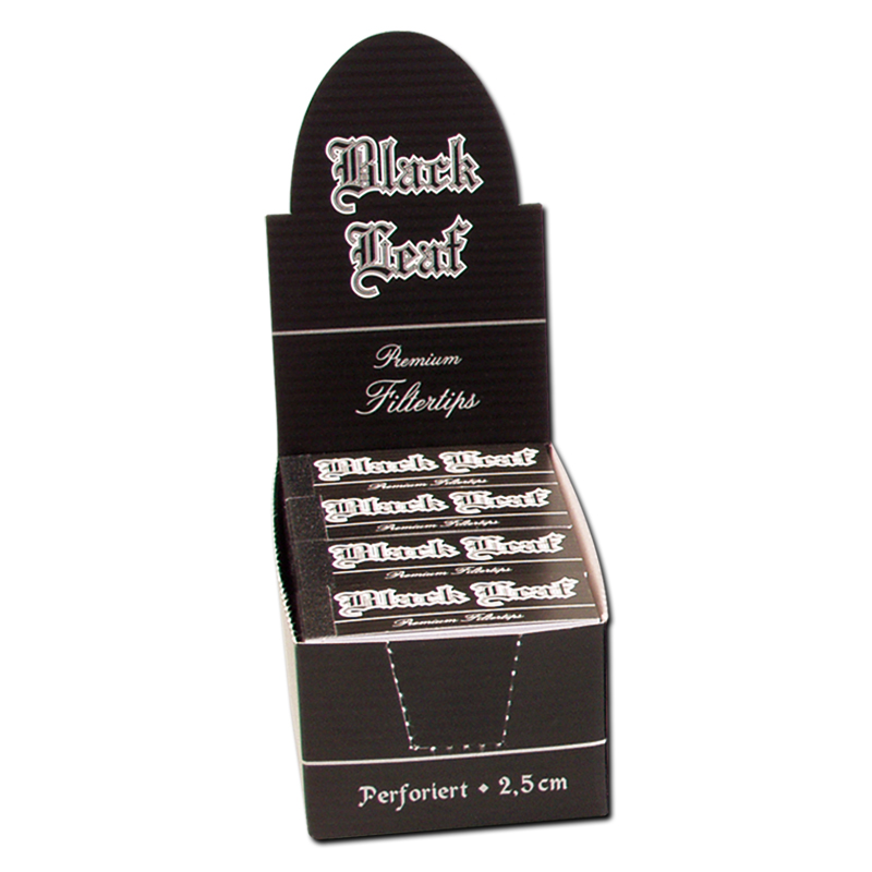 Black Leaf perforierte Filtertips 2,5cm Box
