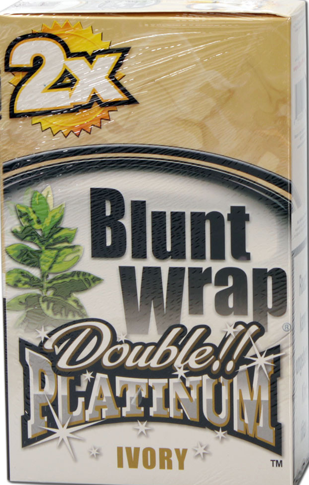 Blunt Wrap Double Platinum Ivory 2er Pack