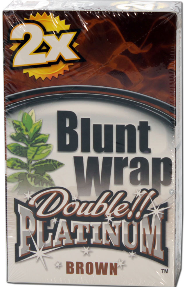 Blunt Wrap Double Platinum Brown 2er Pack