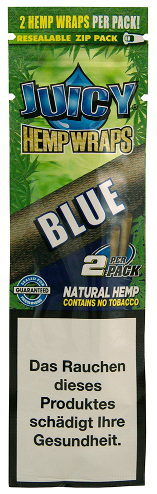 Juicy Jays Hemp Wrap Blue 2er Pack