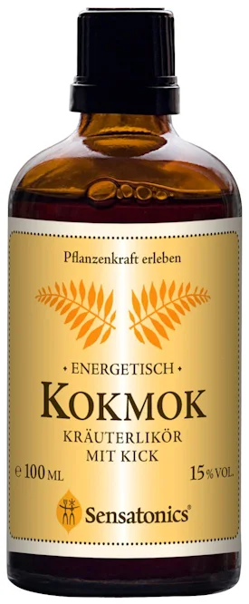 Sensatonics Kokmok Kräuterlikör mit Kick 100ml