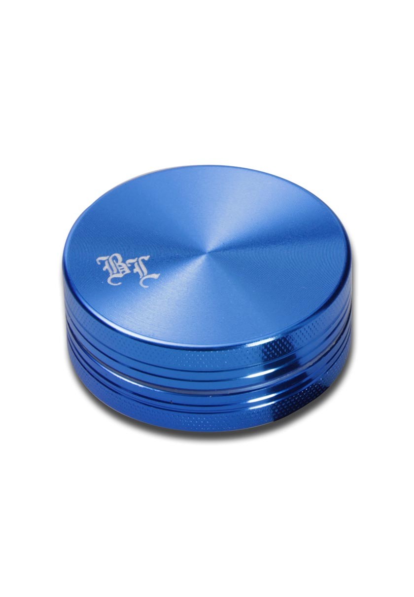 BL Alu-Grinder 50mm 2tlg. mit Magnet, blau