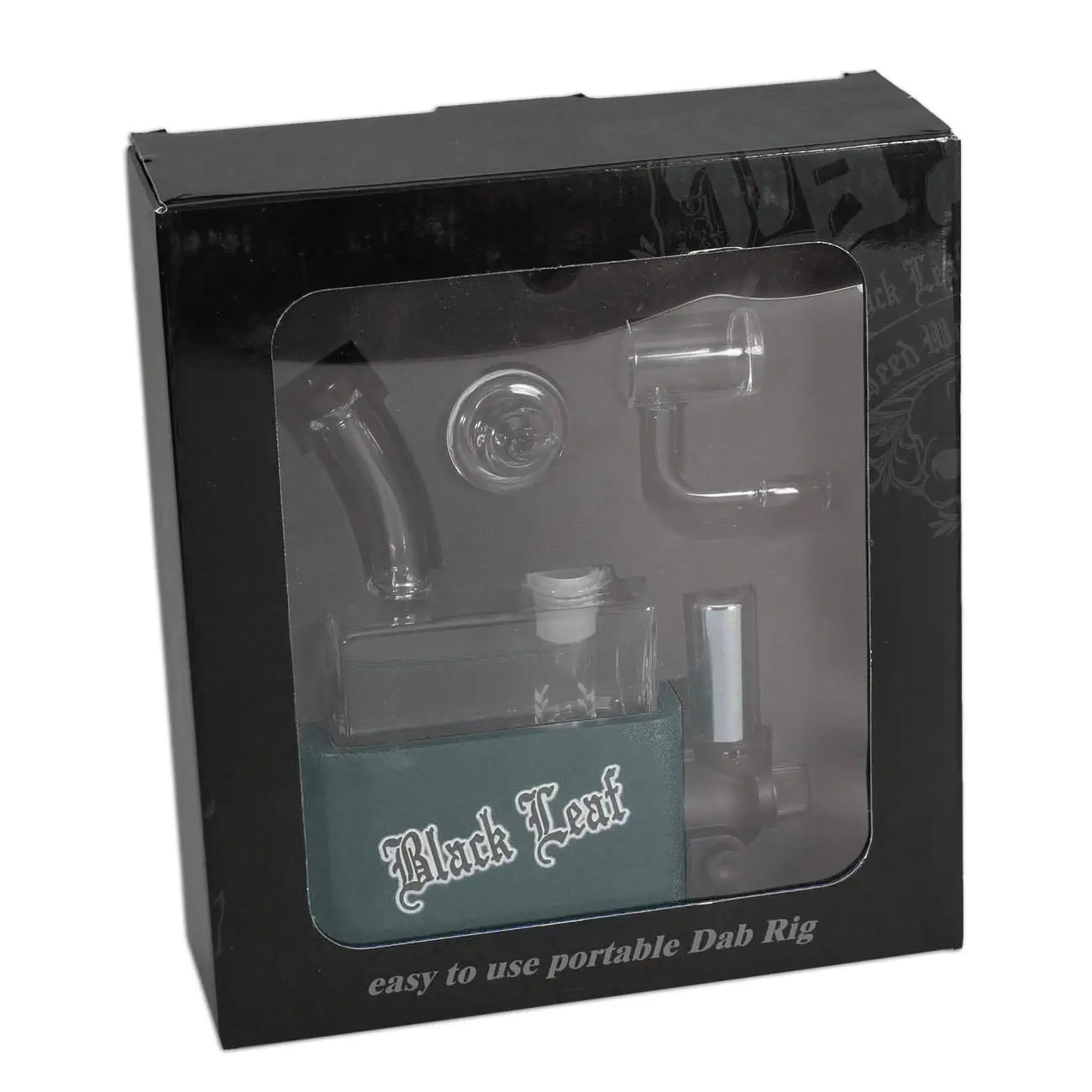 Black Leaf Travel Rig mit Brenner Detail