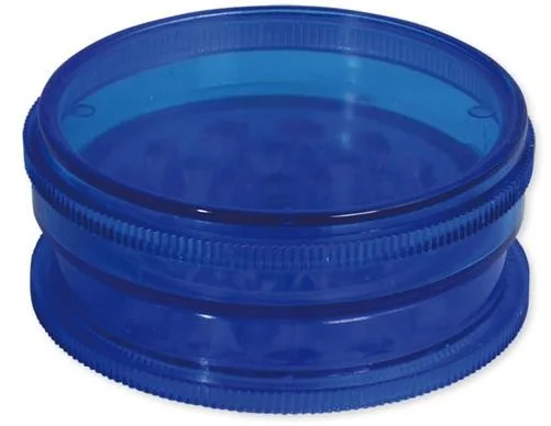 Plastik Grinder Buddies 2tlg 58mm blau