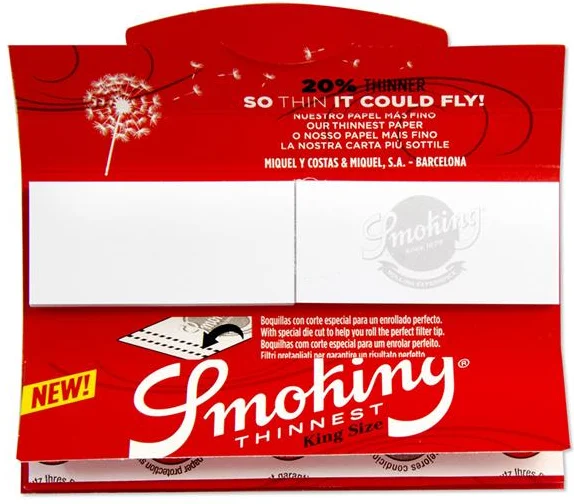 Smoking Papers Thinnest +Tips Smoking Papers Thinnest +Tips Detail