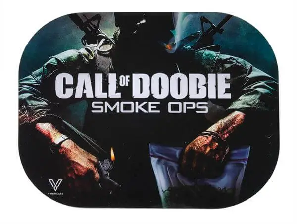 V Syndicate Mag Slaps Magnetic Rolling Tray COVER "Call of Doobie"