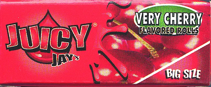 Juicy Jays Roll Paper Very Cherry