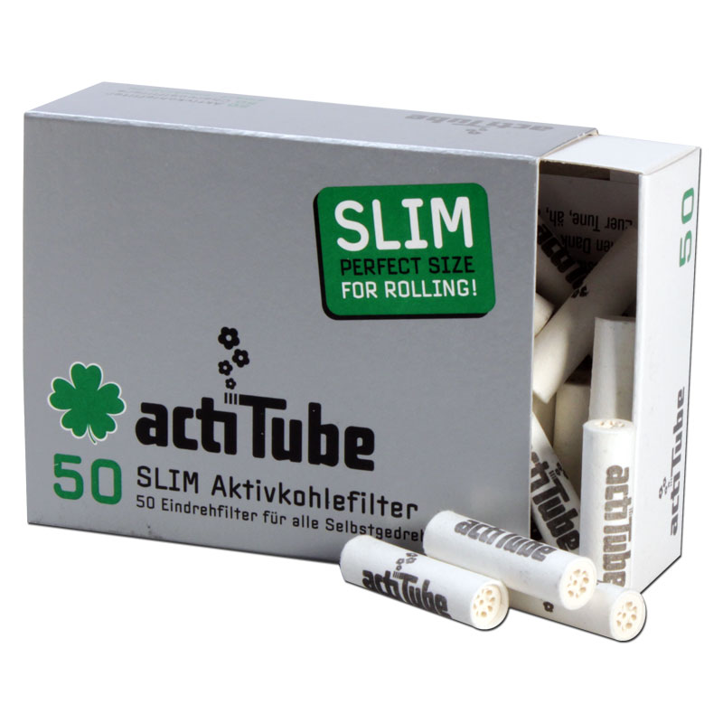 Acti-Tube SLIM Aktivkohlefilter 50Stk.
