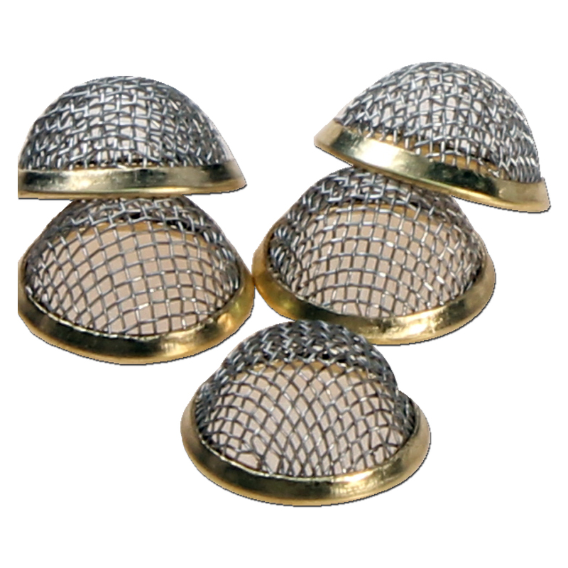 Edelstahlsiebe mit Rand und Vertiefung