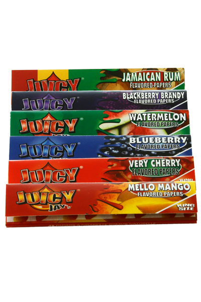 6er Juicy Jay King Size Papers