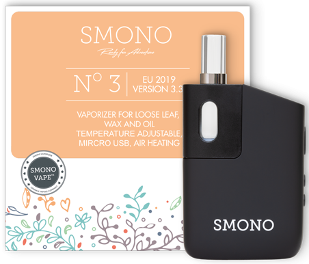 Smono No. 3 Vaporizer Version 3.5 mit Bubbler