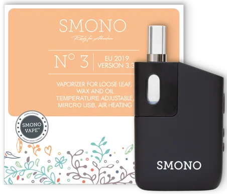 Smono No. 3 Vaporizer Version 3.5 mit Bubbler