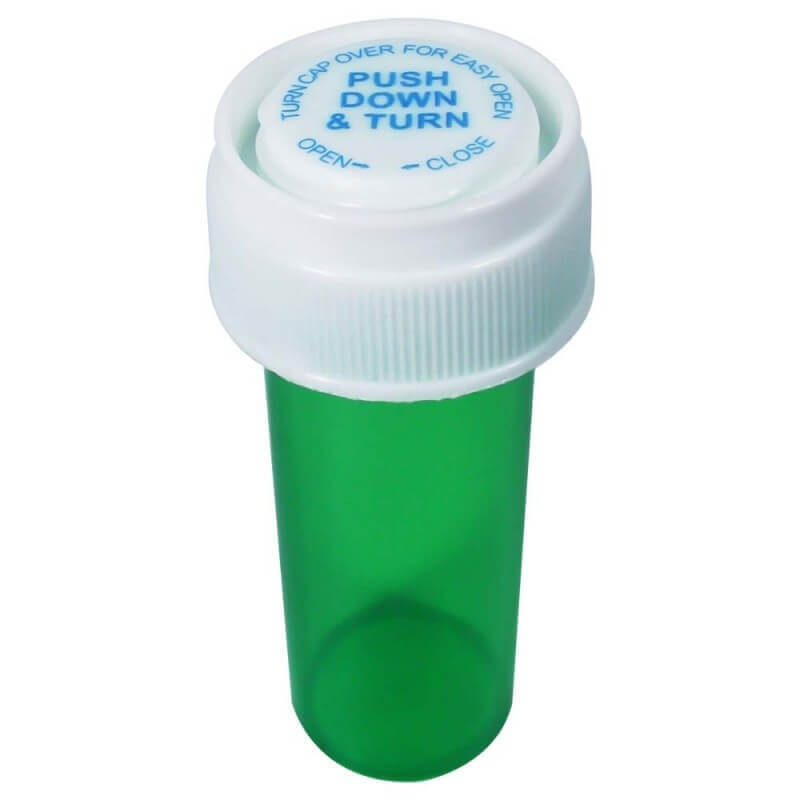 Plastik Dose grün 29ml