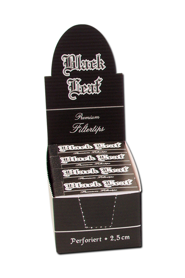 Black Leaf perforierte Filtertips 2cm Box