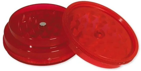 Plastik Grinder Buddies 2tlg 58mm rot