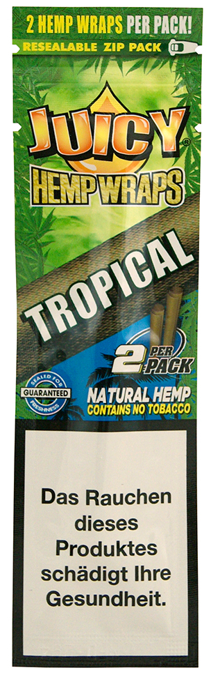 Juicy Jays Hemp Wrap Tropical 2er Pack