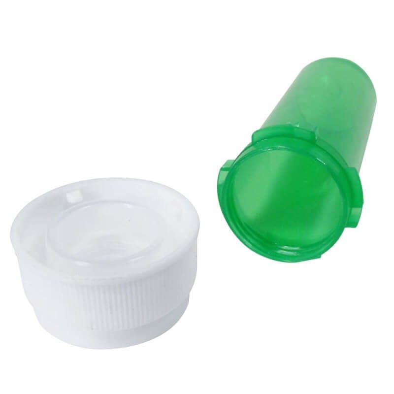 Plastik Dose grün 29ml Detail