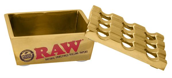 edler Metallaschenbecher von RAW Details 1