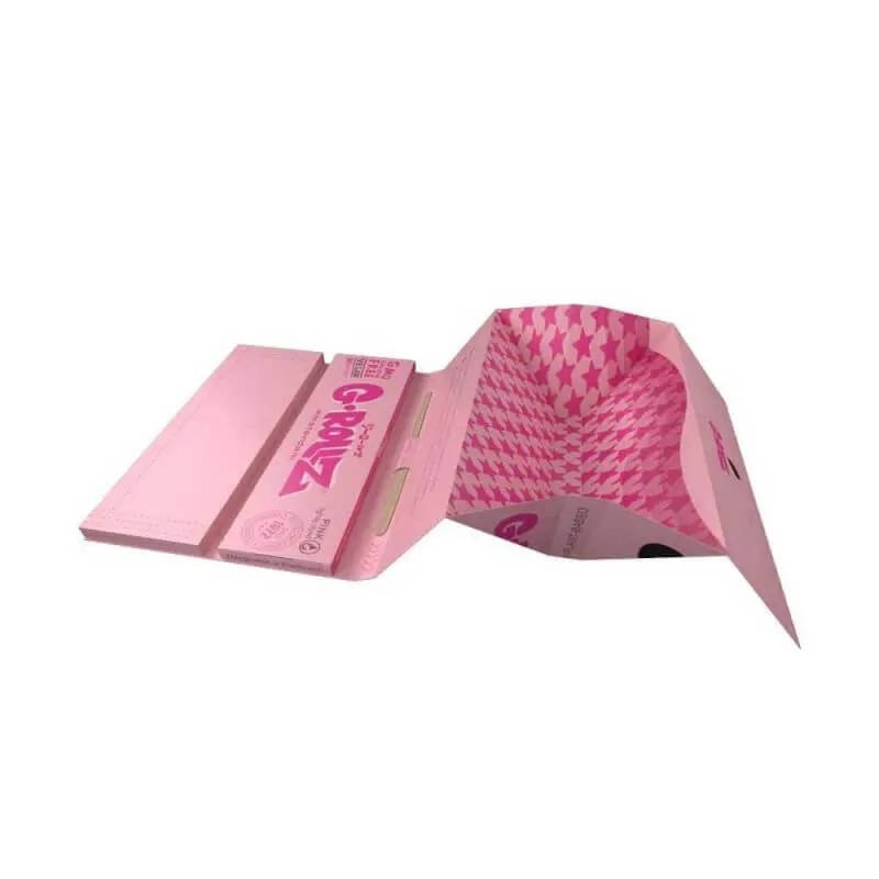 G-Rollz Mexican Diamond KS Organic Lightly Dyed Pink Hemp Detail