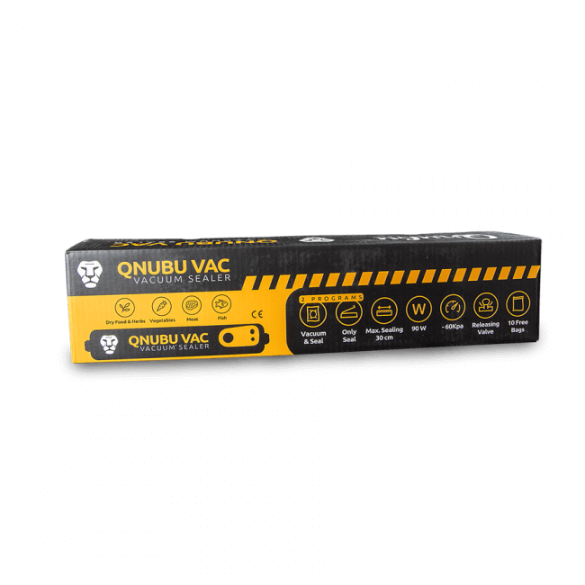 Qnubu Vac Sealer Gerät zum Vakuumieren und Versiegeln 90W