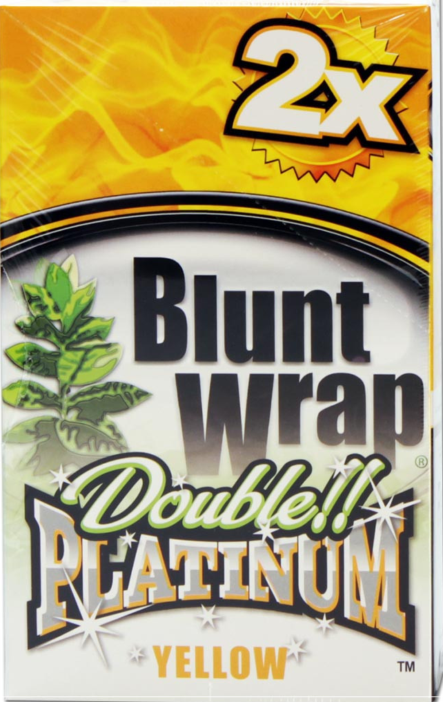 Blunt Wrap Double Platinum 'Yellow' 2er Pack