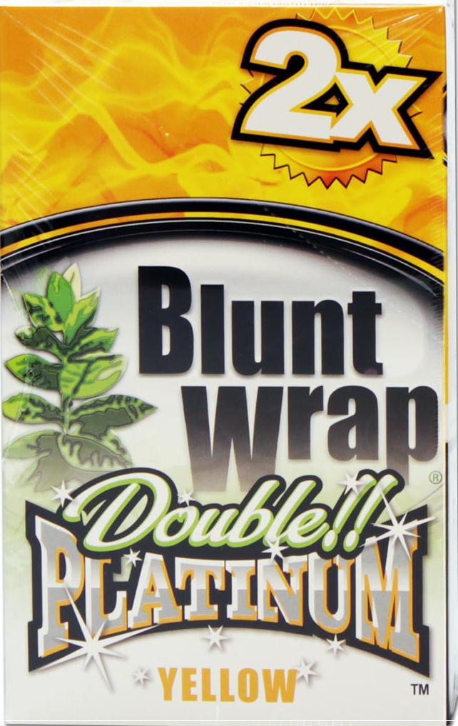 Blunt Wrap Double Platinum Yellow 2er Pack