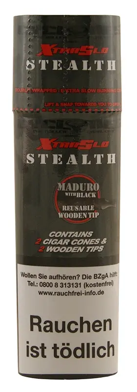 Cyclones X-TRA Slow Stealth Cyclones Stealth X-TRA Slow mit Holzfilter 2er Pack