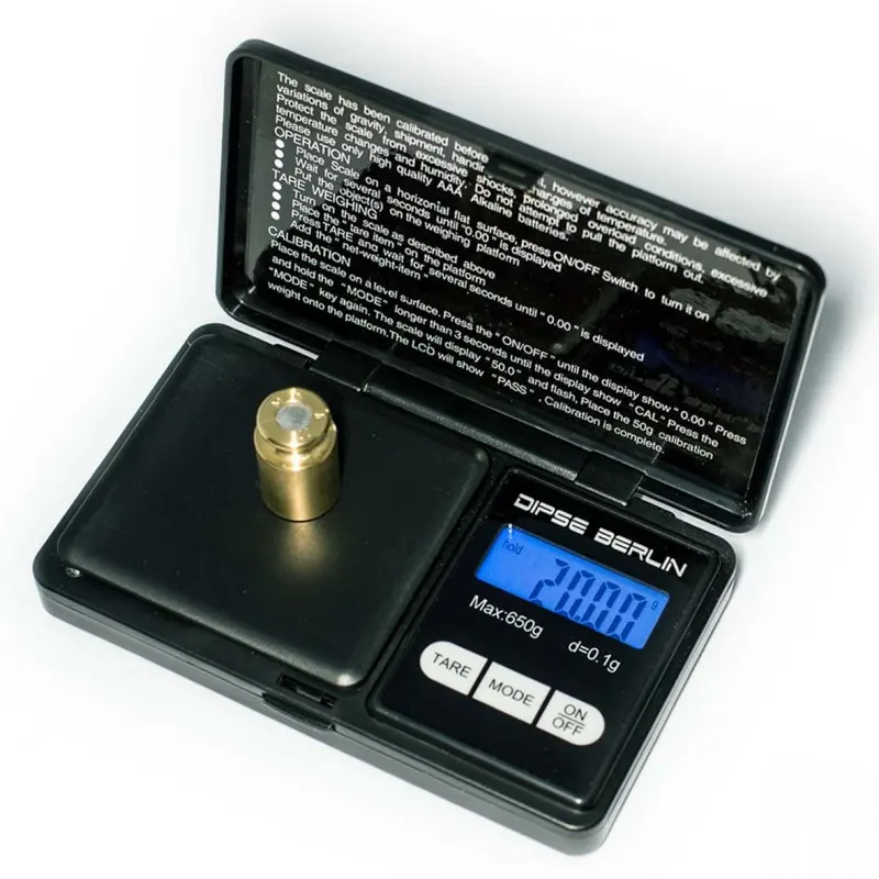 DIPSE City-Special. Taschenwaage St.Pauli Detail