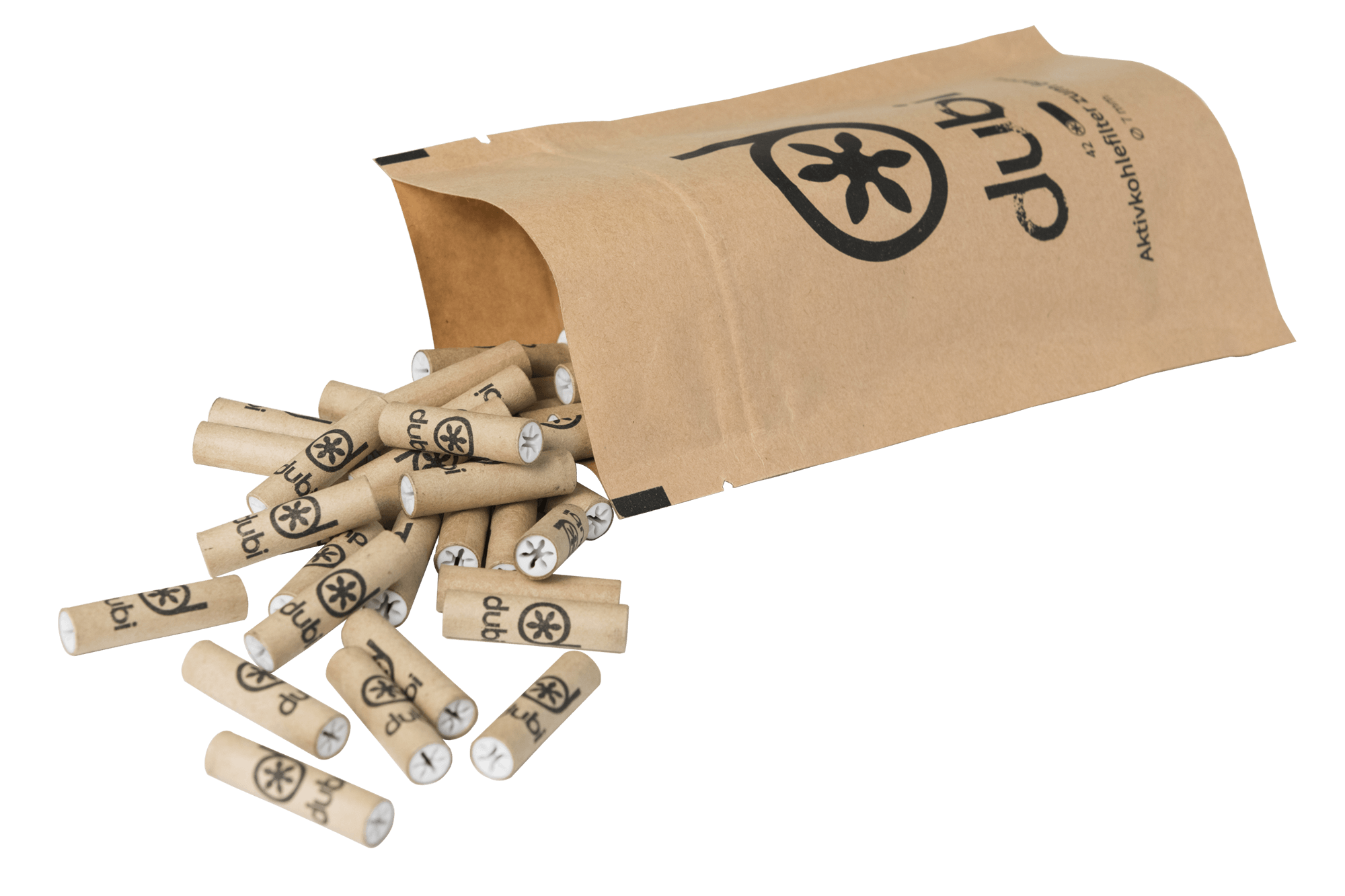 dubi Aktivkohlefilter 42 Stück Details 3