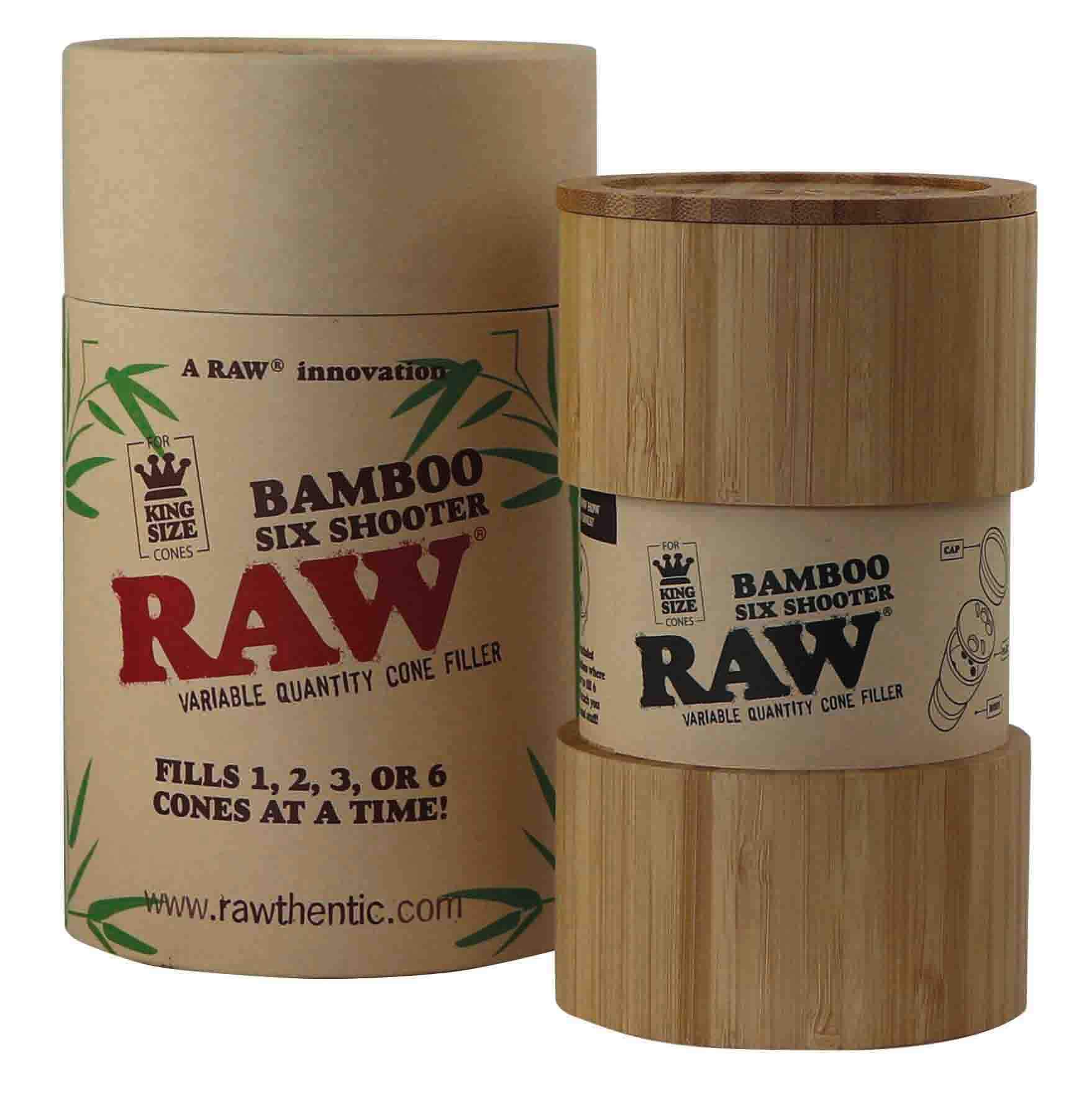 RAW Six Shooter Cone Filler Bambus