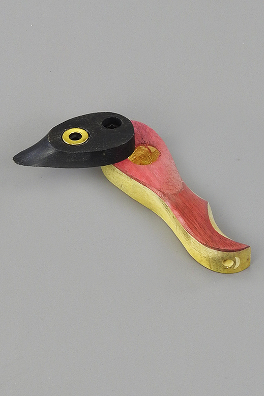 Holzpfeife zum Zusammenklappen für unterwegs Detail