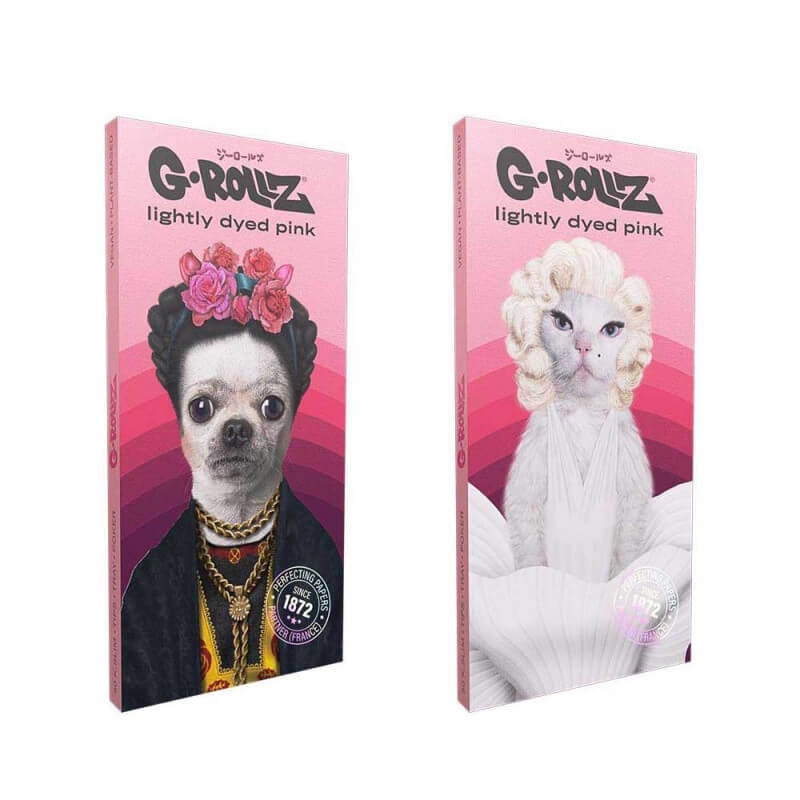 G-Rollz Mexican Diamond KS Organic Lightly Dyed Pink Hemp