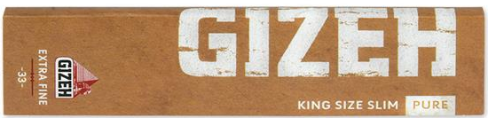 Gizeh KingSize slim Pure