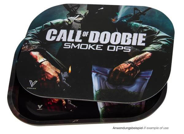V Syndicate Mag Slaps Magnetic Rolling Tray COVER "Call of Doobie"