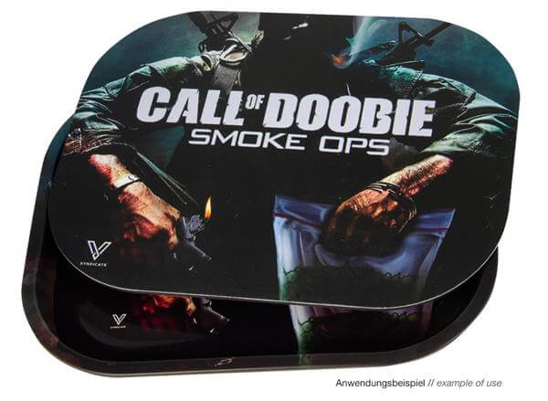 V Syndicate Mag Slaps Magnetic Rolling Tray COVER Call of Doobie Detail