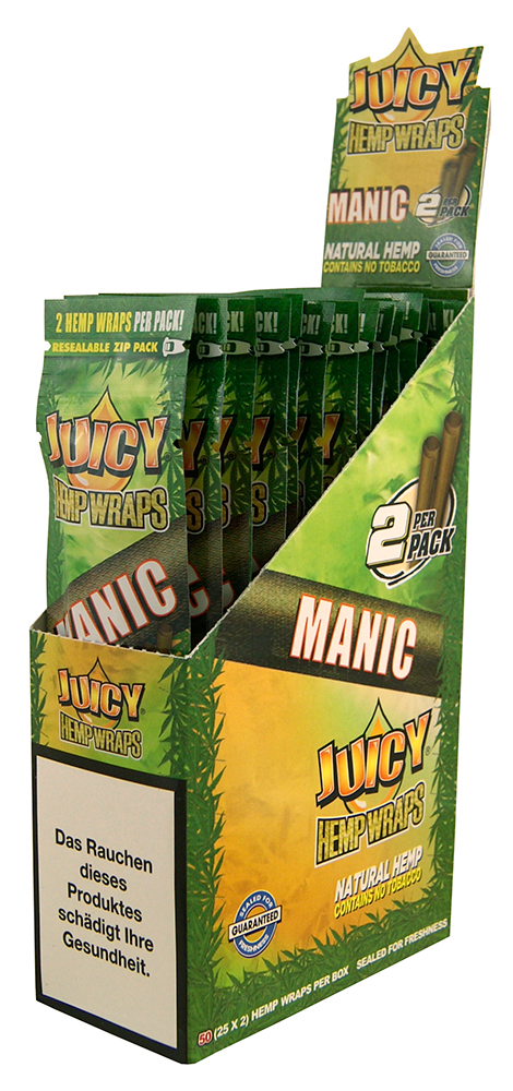 Juicy Jays Hemp Wrap Manic 2er Pack